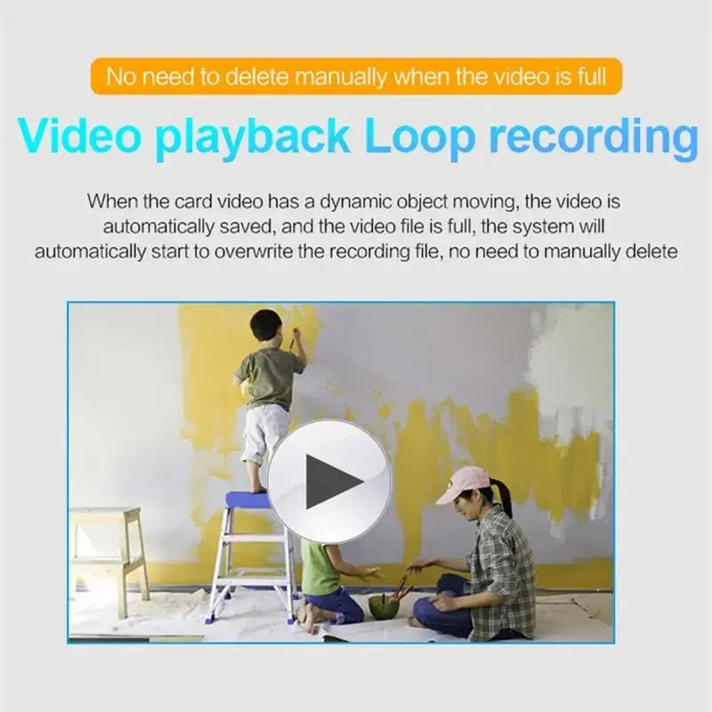 Xiaomi Nanny Camera HD Security Wireless Video Motion Detection Ultra-small Night Vision Baby Nanny Camera Smart Home