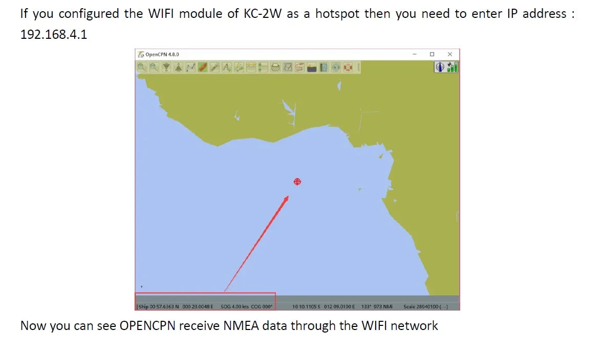 ONWA KC-2W NMEA2000 And NMEA0183 Bidirection Converter NMEA0183 to N2K WIFI module NMEA 0183 / ModBus TCP Slave Converter