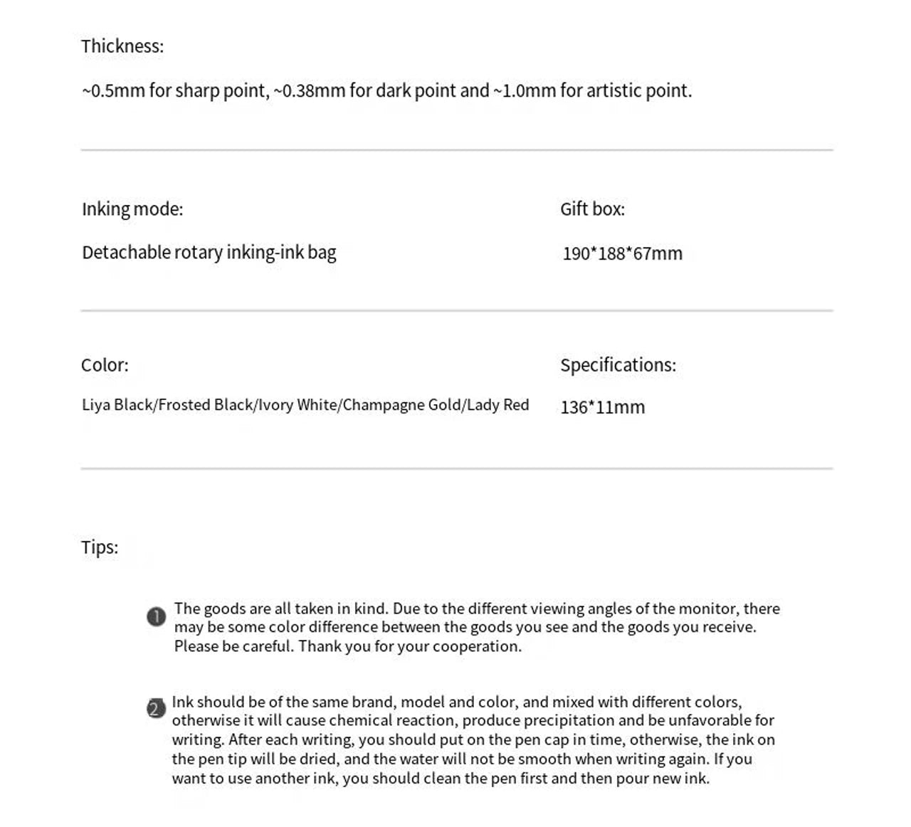 Hero 772 Classic Business Fountain Pen Set- Ideal Corporate Gift，Includes Ink & Classy Gift Box, Perfect for Business/Students