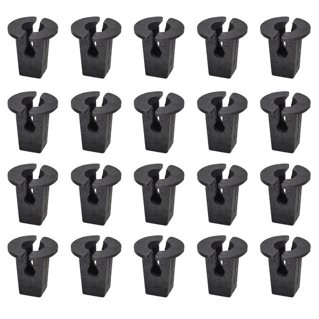 30Pcs Plastic Lock Nuts Grommets Auto Wheel Arches Bumpers Panels & Shields Lock Nut Clips Accessories for Volkswagen