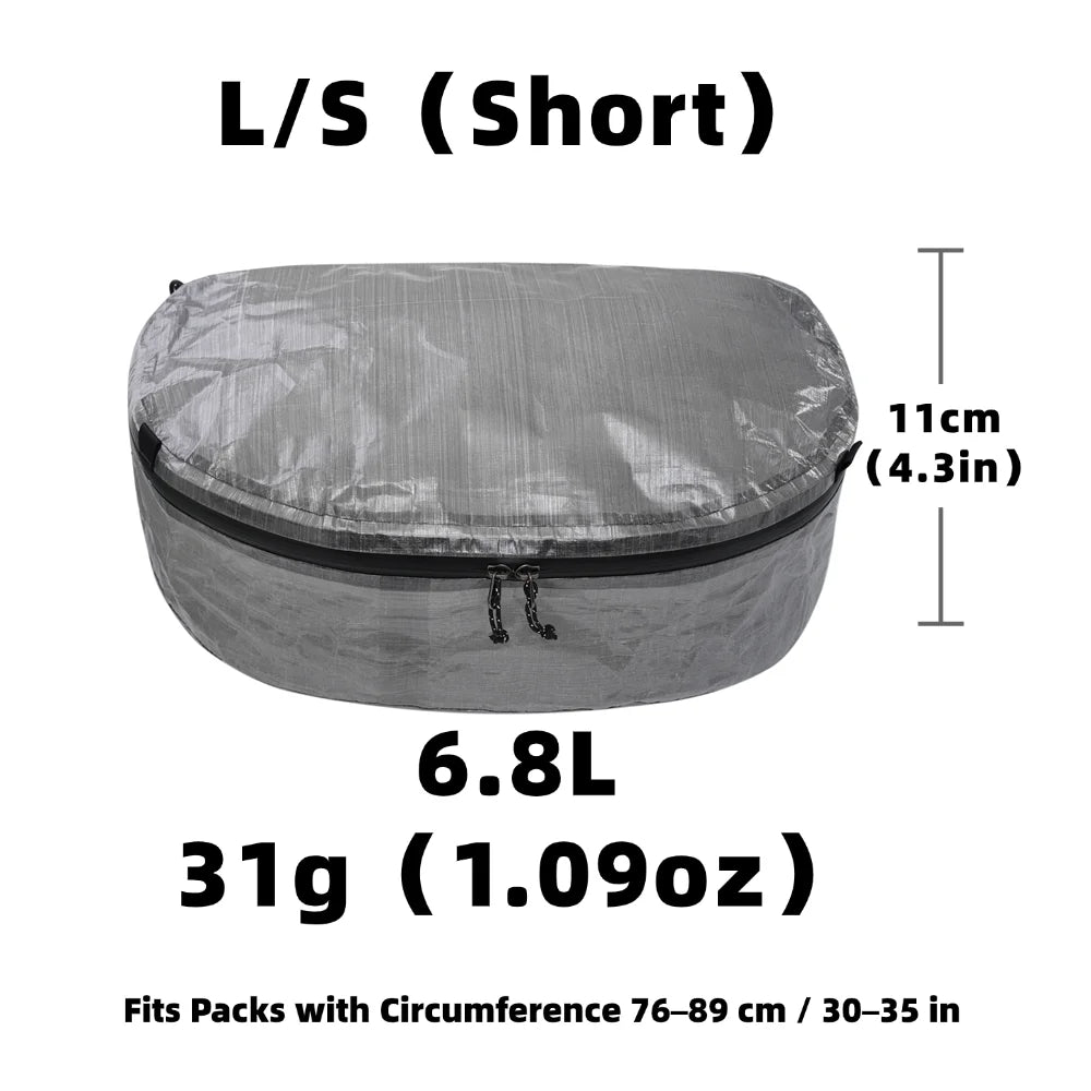 [HODR] STASHLITE Packing Pods Ultralight Dyneema™ 1.6 oz Waterproof Stuff Sack – Cuben Fiber DCF Organizer Pouch for Backpacking