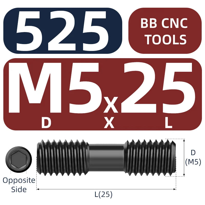 BB MCS Screw CNC Lathe Turning Clamp Tools Parts CTM510 CTM513 CTM515 CTM613