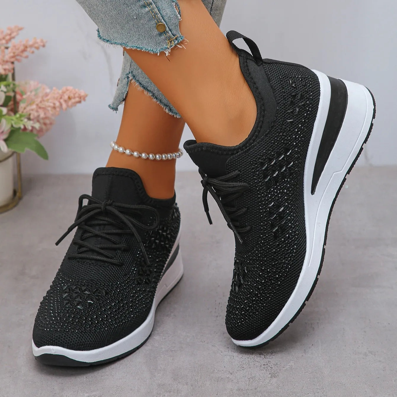 Women Sneakers 2025 New Mesh Outdoor Platform Sneakers Women Wedges Thick Bottom Breathable Casual Tennis Vulcanize Shoes Women