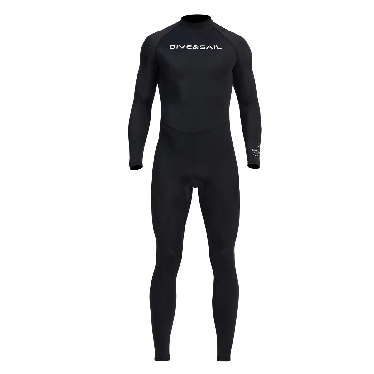 Summer Men's Long-sleeved One-piece Swimsuit Lightweight Breathable Beach Surfing Swimming Sunscreen Quick-drying Clothesdropshi