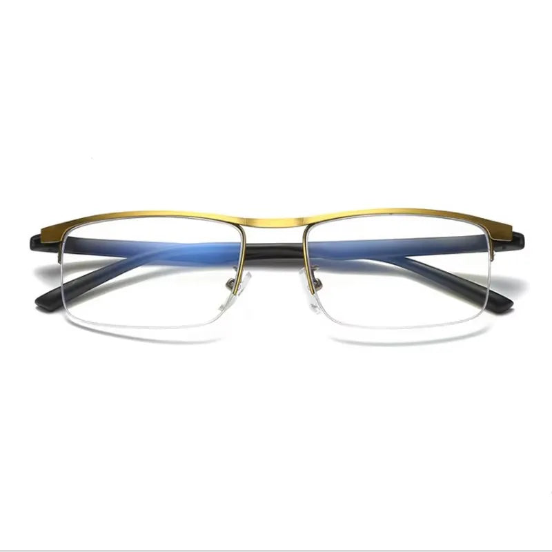 2026 Intelligent Zoom Progressive Multi-Functional Reading Glasses Women Men Multifocal Anti-Blue Light Hyperopia Eyeglasses