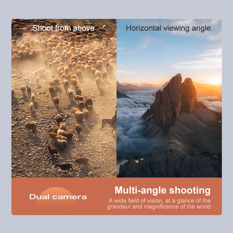 2025 New D18 Drone 8K HD Dual Camera Aerial Photography Obstacle Avoidance Brushless Motor 5G WIFI GPS Return 18000m Quadcopter