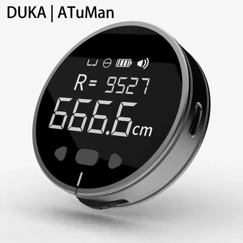 ATUMAN DUKA Electronic Ruler Rechargeable 8 Functions Rangefinder Portable HD LCD Screen Long Standbuy Multifunction ruler