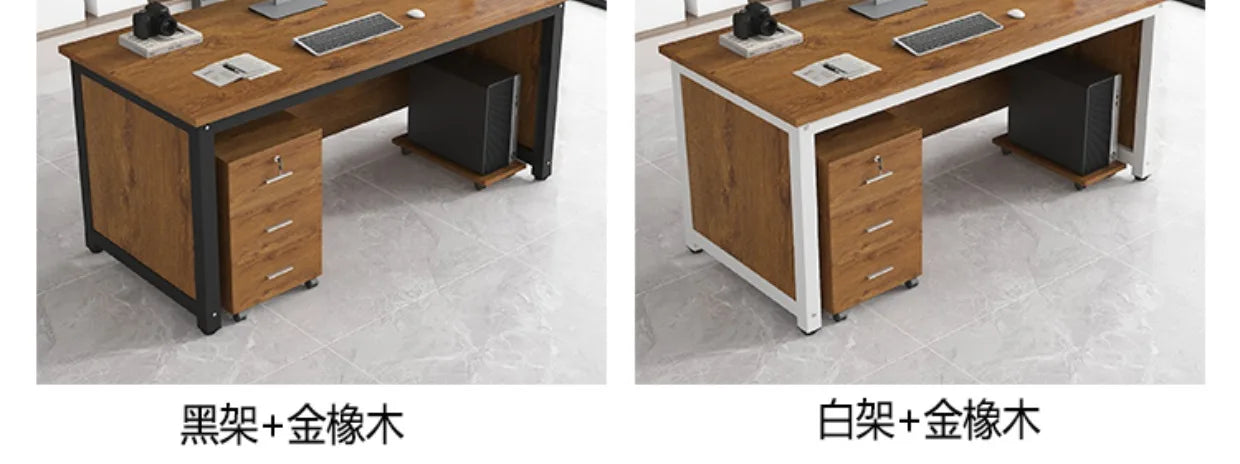 Simple Modern Office Desk Drawers Computer Study Conference Office Desk Reception Bedroom Scrivania Da Ufficio Furnitures