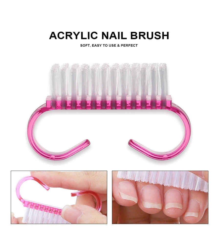 Nail Acrylic Powder Kit Professional Nail Art DIY Extended Mold Acrylic Gel Set Nail Glitter Powder 3D Nail Tips Carving Tools