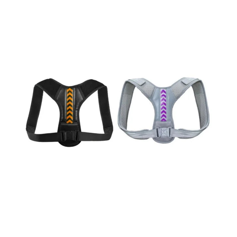 1/2Pcs Adjustable Back Shoulder Posture Corrector Belt Clavicle Spine Fashion Support  Home Office Sport Upper Back Neck Brace