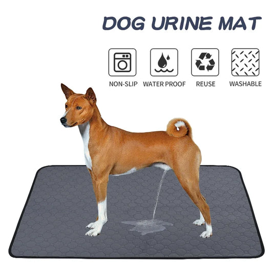 Reusable Dog Pee Pad Blanket Absorbent Diaper Washable Puppy Training Pad Pet Bed Urine Mat for Pet Car Seat Cover Pet Supplies