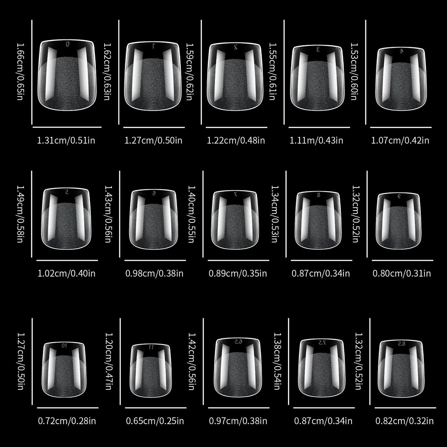 360pcs Soft Gel Nail Tips Semi-Matte Full Cover Almond Coffin Oval False Soak Off Gel Extension Tips Press On Nails Salon Home