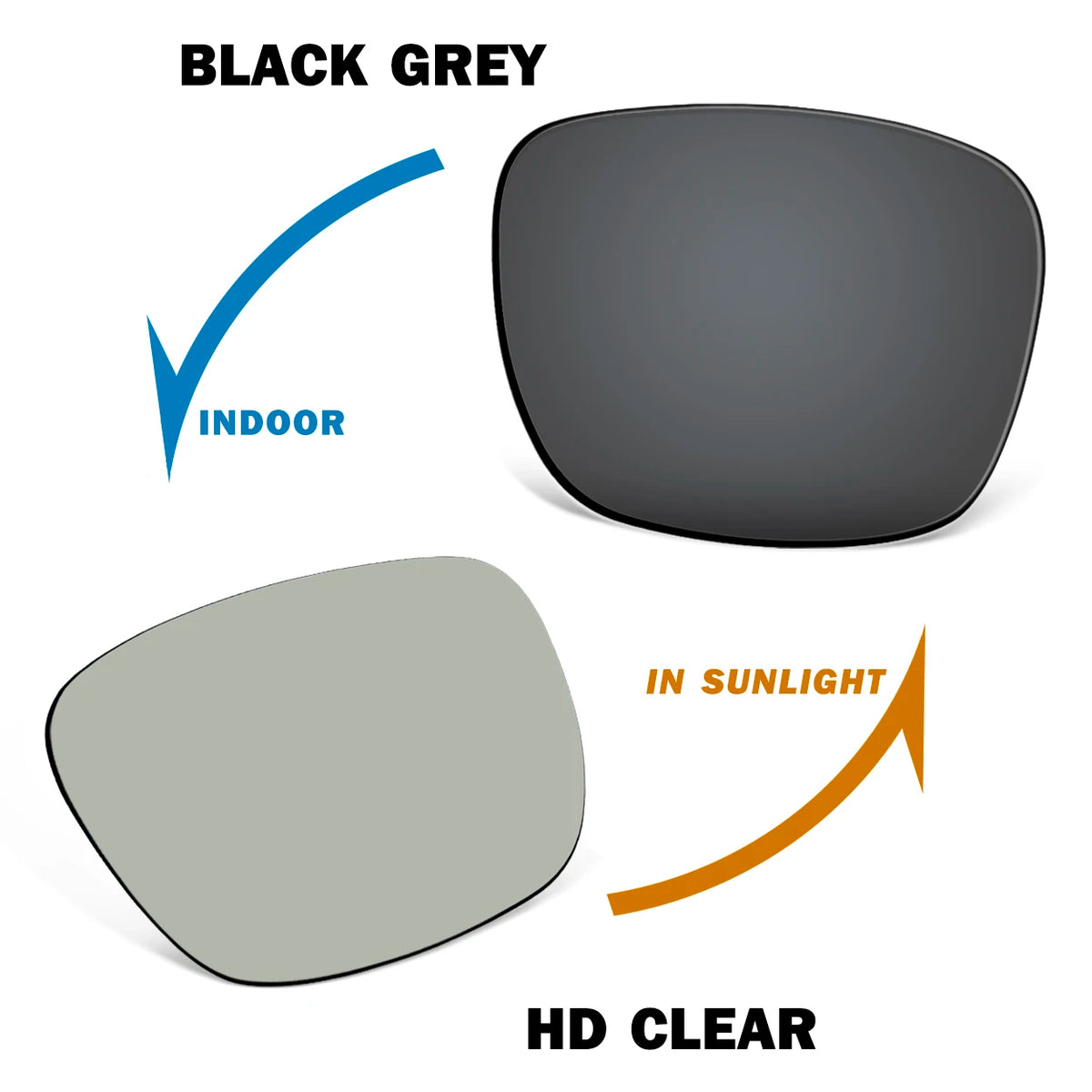 Replacement Lenses for Meta Wayfarer Gen 2 RW4012 53MM Smart Glasses 100% UV Protection - Multiple Color Options