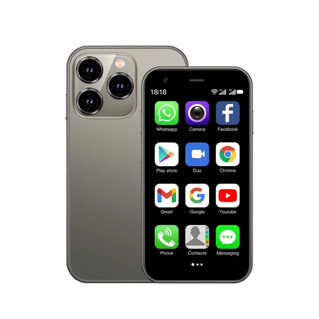 Hot Selling Mini Smartphone 3G WCDMA 3.0"Display Dual SIM Android System WiFi GPS 2GB+16GB Play Store Small Portable Smart Phone