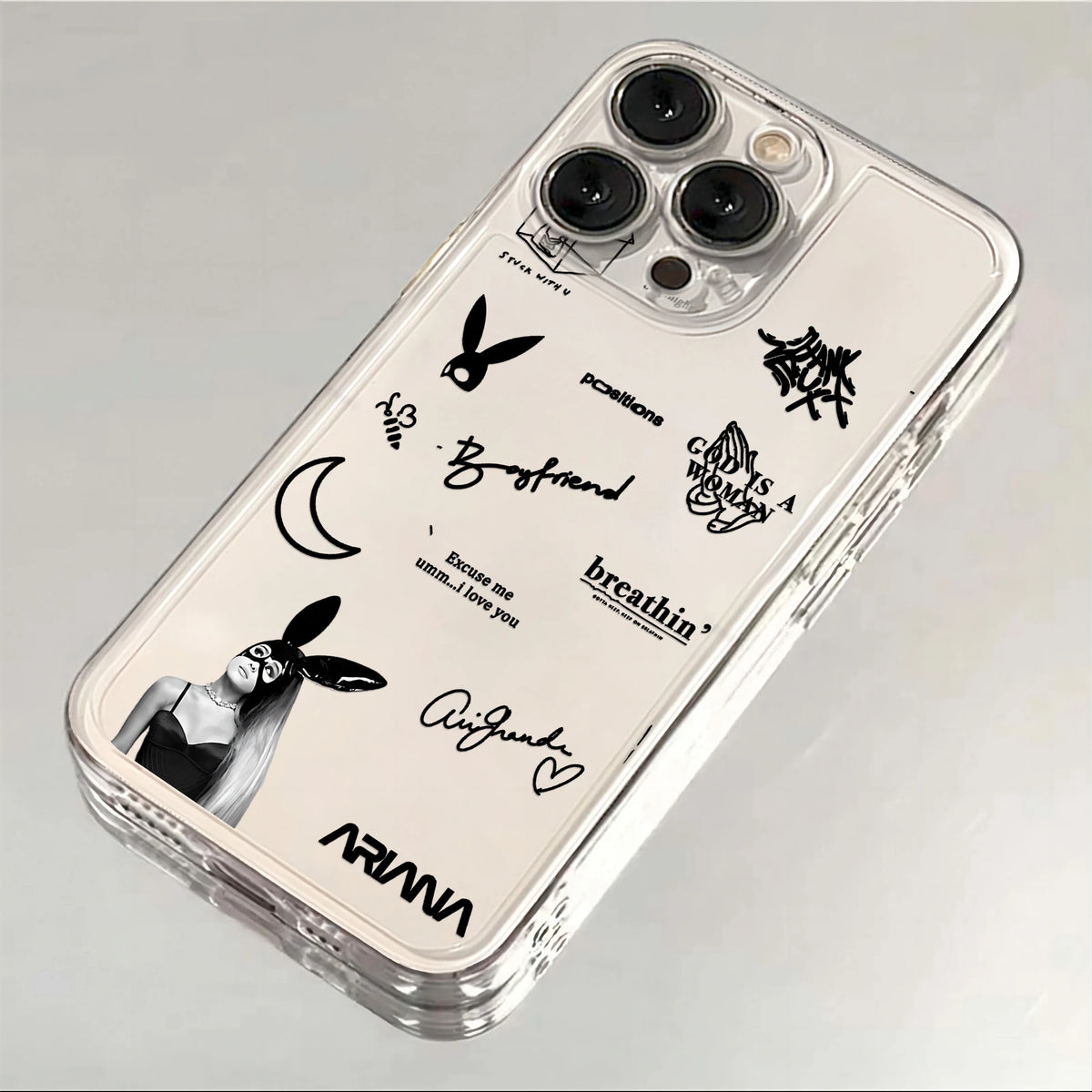 Singer A-Ariana Grandes Hot Phone Case For IPhone 17 16e 16 15 14 13 12 11 Mini Air Pro Max X XR XSMax 7 8 Plus Soft Back Cover