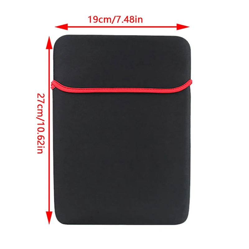 7/8/9/10/12/13/14Inch Double Faced Laptop Pouch Protective Bag Neoprene Soft Sleeve Tablet PC Case Bag Waterproof Laptop Bag
