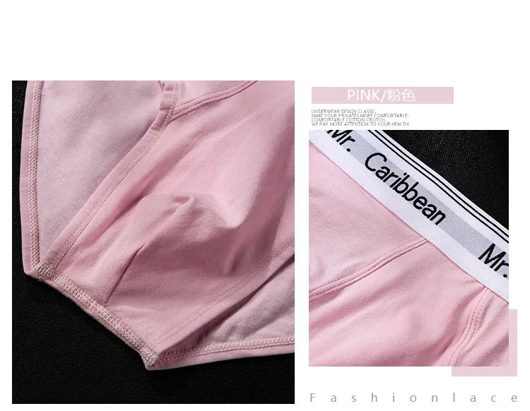 SP&CITY Sports Cotton Traceless Triangle Pants Men's Mid Waist Solid Color Breathable Seamless Underpants Male Sexy Soft Briefs