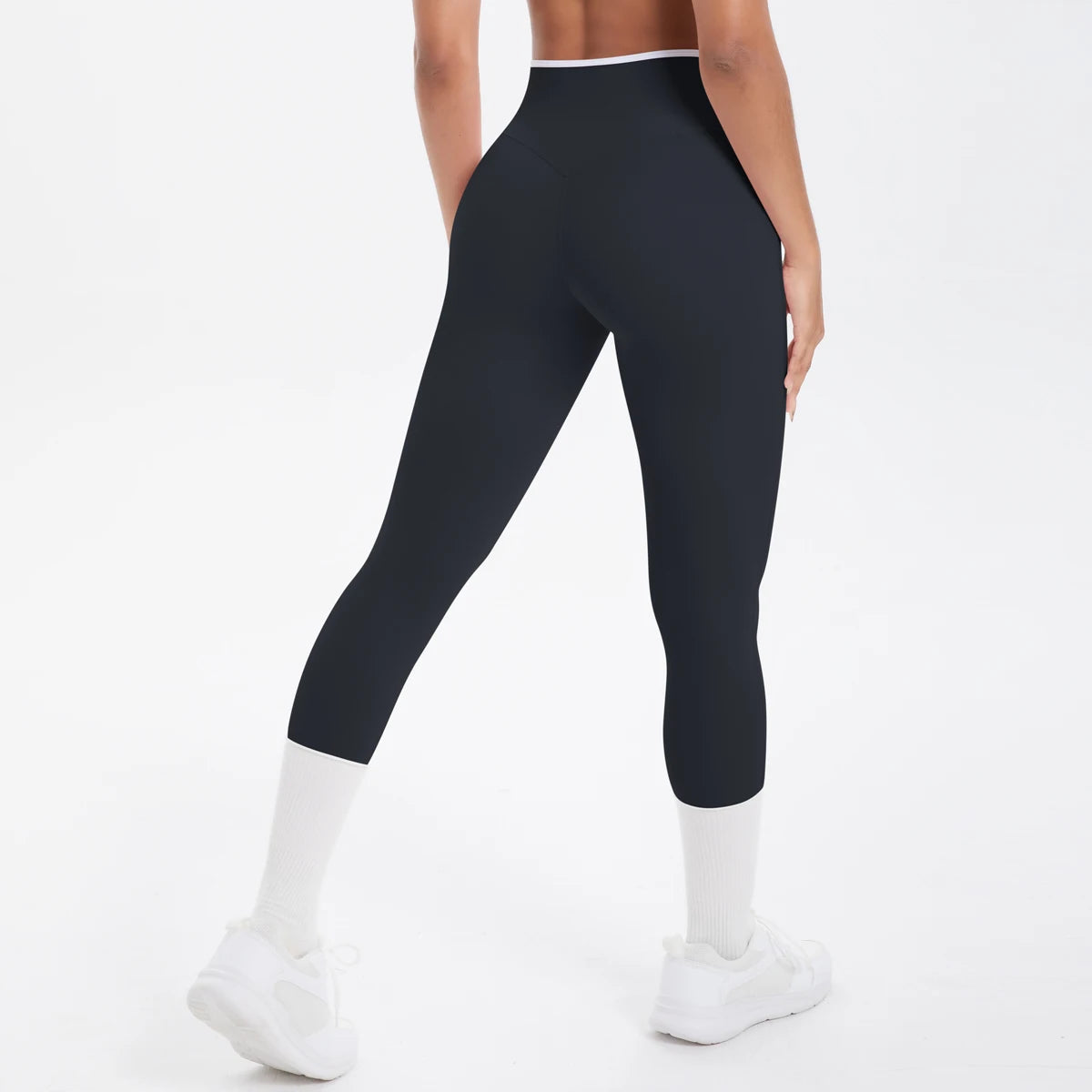 Women Cross High Waisted Sports Suit Breathable Fitness Running Workout Yoga Set Casual Pilates Sportwear Leggings