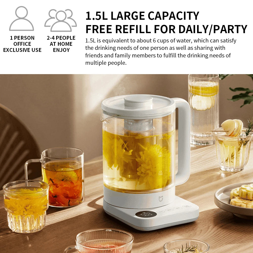 NEW XIAOMI MIJIA Multifunctional Health Pot Electric kettle N1 Household Appliances 800W 304 Stainless Steel Heat Preservation