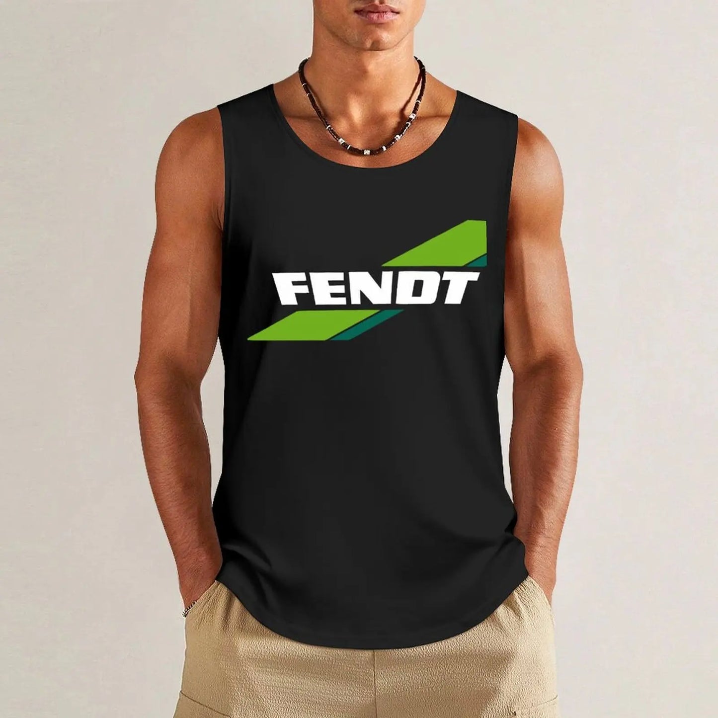 Fendt Tractors Logo Tank Top t-shirt gym man Gym t-shirt man Men's vest