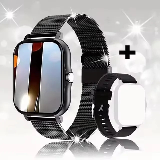 NEW 2025 Fashion SmartWatch Android Phone 2.01" Color Screen Full Touch Custom Dial Watch Women Bluetooth Call Smart Watch Men