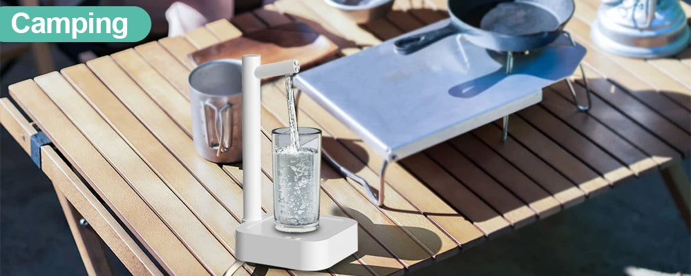 Electric Water Gallon Pump Automatic Water Dispenser Pump 19 Liters Desktop Portable Water Pump Bottle Barrel T30 Rechargeable