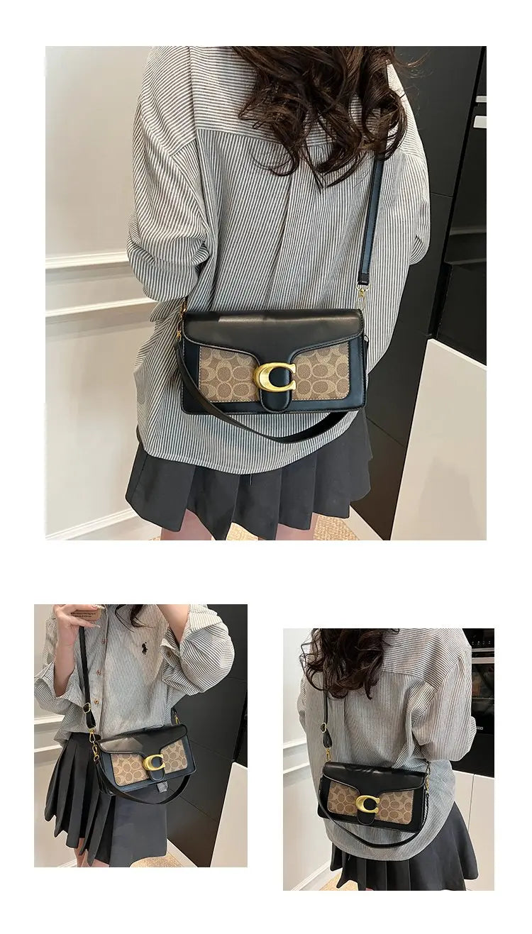 2026 Luxury Designer Diaper Bag: Large Capacity Vintage Leather Tote For Women, Elegant Classic Trendy Handbag With Paris Logo