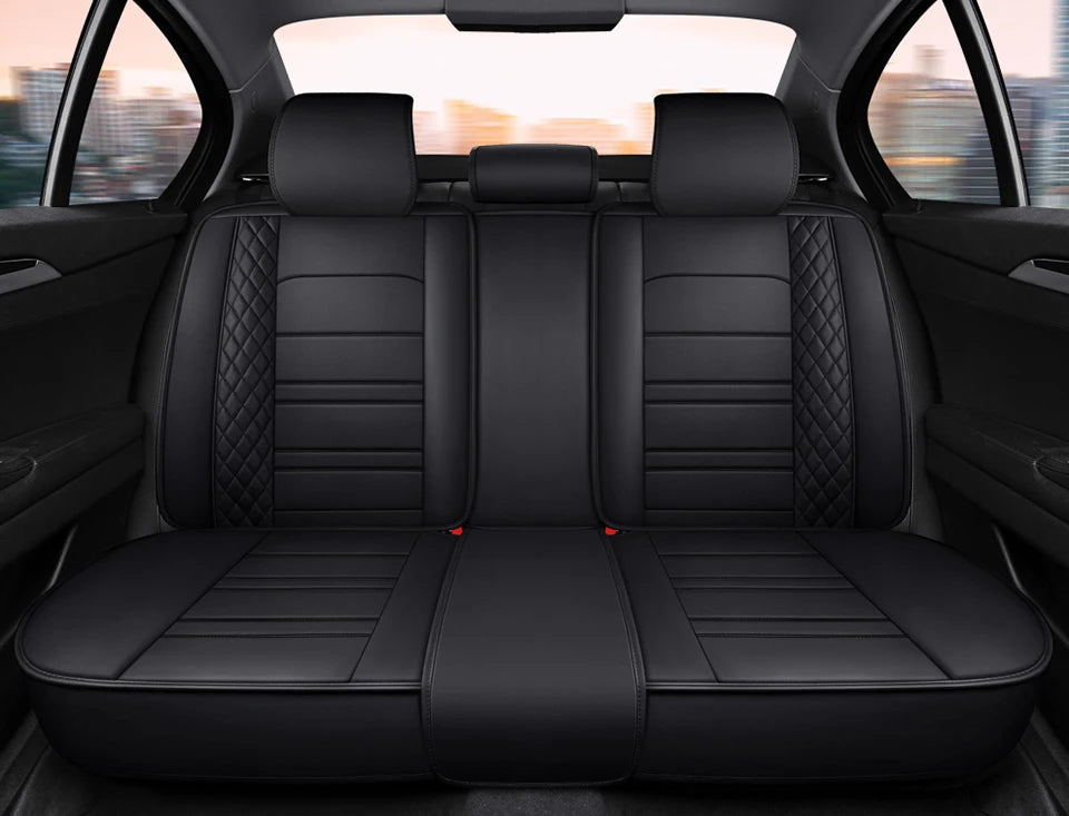 Car Seat Cover For Peugeot 207 206 2008 308 407 307 Sw Cc 205 107 208 Universal Waterproof Leather Auto Accessories