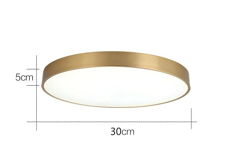 TONDI Modern LED Ceiling Light Simple Round Living Room Bedroom Aisle Balcony Study Kitchen Lighting Fixtures