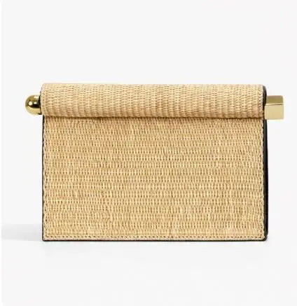 Luxury Designer Handbag for Women New Fashion Take-out Clutch with Metal Dreses Purses Prom Bag for Ladies Crossbody Bag