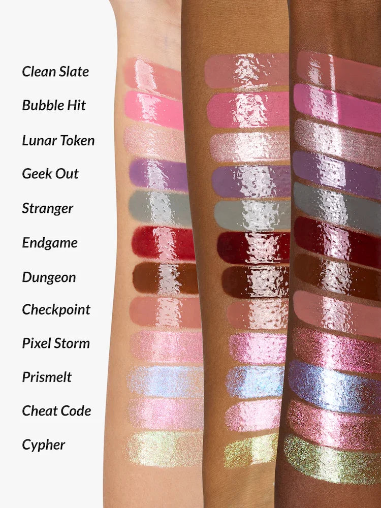 Kaleidos Lip Gloss Mirror Matte Glitter Gothic Lip Glaze Moist Shimmer Nude Punk Dark Lipstick High Colors Lasting Lip Makeup