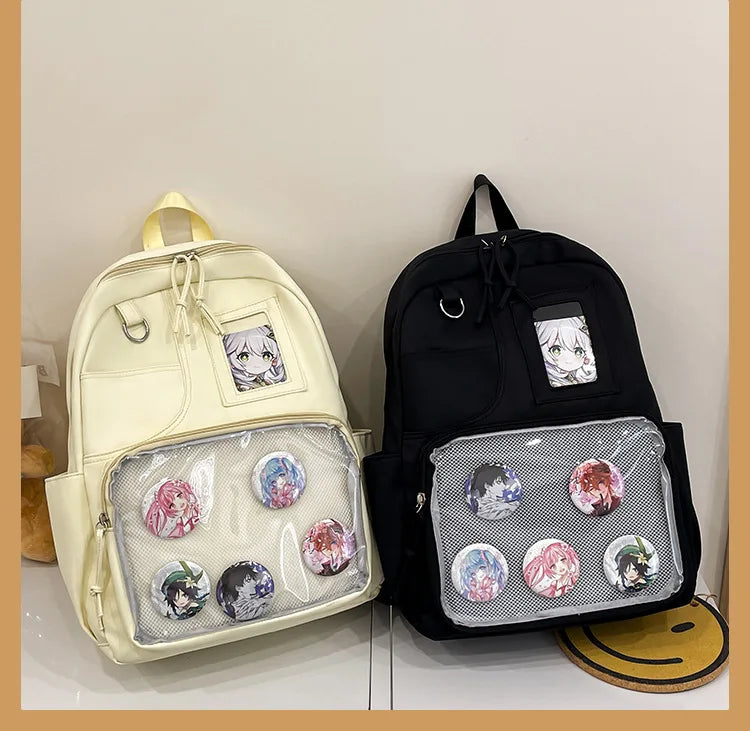 Japanese College Style Fashionable Backpack for Students Large Capacity Backpack for Women Highvalue Outdoor Backpack