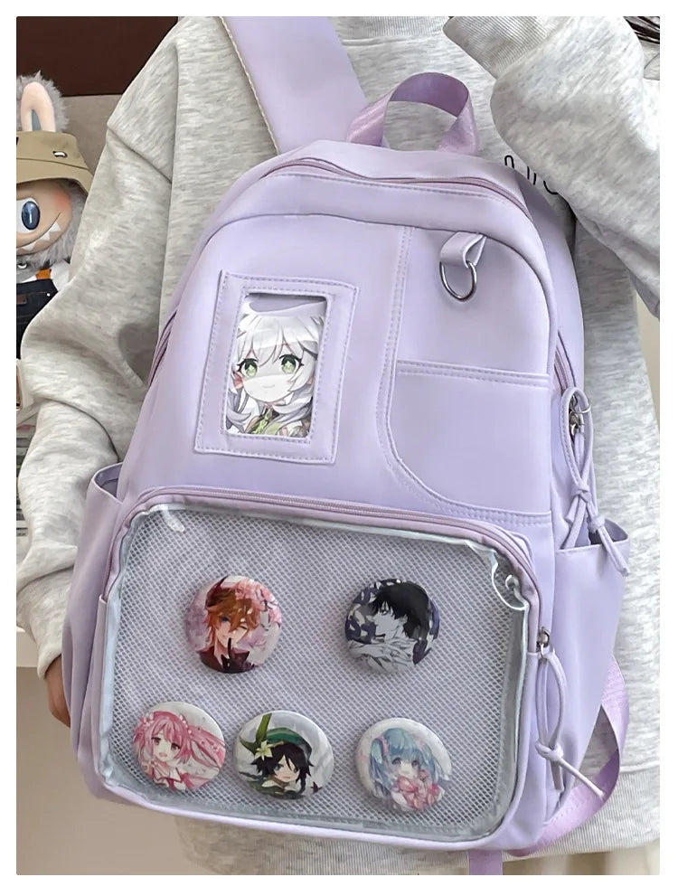 Japanese College Style Fashionable Backpack for Students Large Capacity Backpack for Women Highvalue Outdoor Backpack