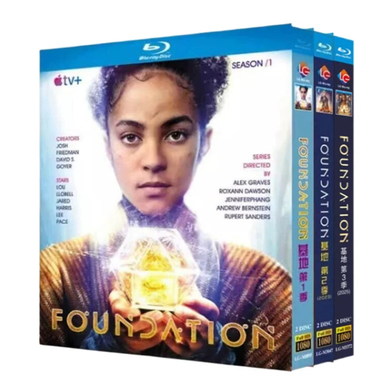 Foundation Season 1-3 Blu-ray Disc