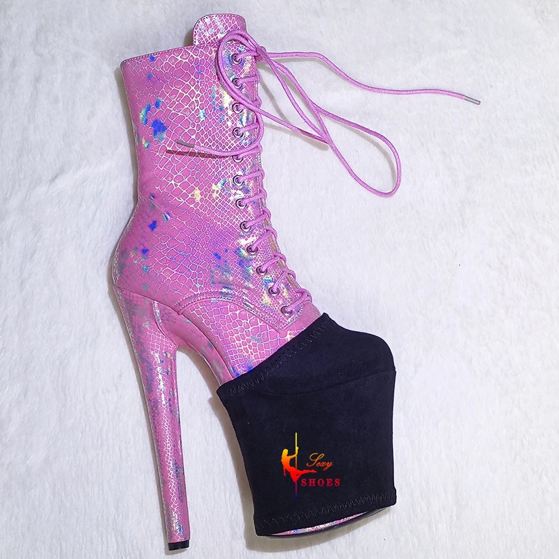 Shoe Protectors 20cm Platform Boots Durable Suede Protector High Heels Cover Pole Dance Boots Training Sandals Wear-Resist Cover