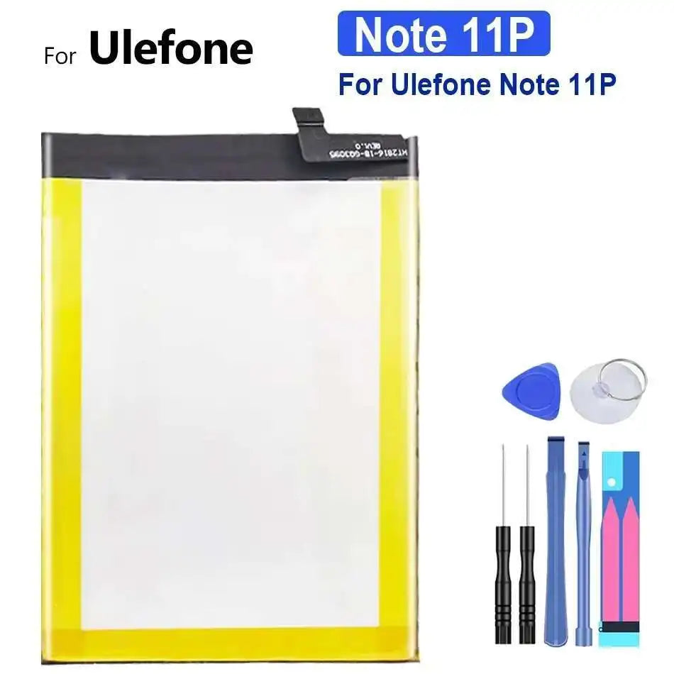 Mobile Phone Battery For Ulefone Note 16 pro 13P 12P 11P 10 9P 7 7P 6P 6 6T S10 S9 S8 S7 Pro S11 3277 3098 3278 3106