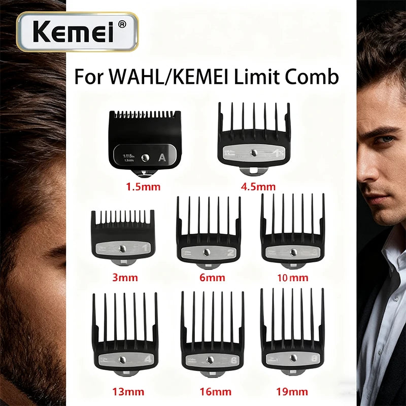Professional Hair Clipper Limit Guide Comb For Many Keimei Trimmer Universal Cutting Guide Comb Haircut Tools Limit Comb