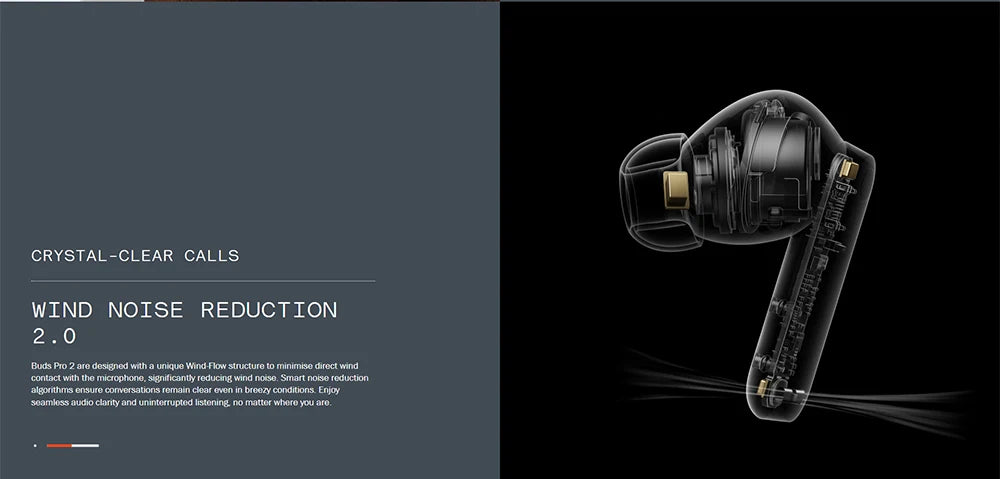 Global Verison Nothing CMF Buds Pro 2 earphone 50 dB Smart Active Noise Cancellation Google Fast Pair Bluetooth 5.3 HiFi sound