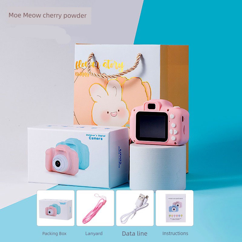 Children's Camera Toy Gift for Boys and Girls, Can Take Pictures and Print, Baby Digital Instant Camera, 2025 Student Model
