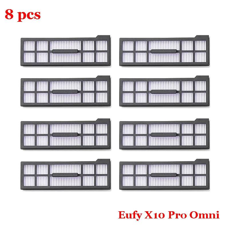 For Eufy X10 Pro Omni Replacement Parts Accessories Roller Side Brush Filter Mop Cloth Rags Pads Dust Bag Vacuum Cleaner Part
