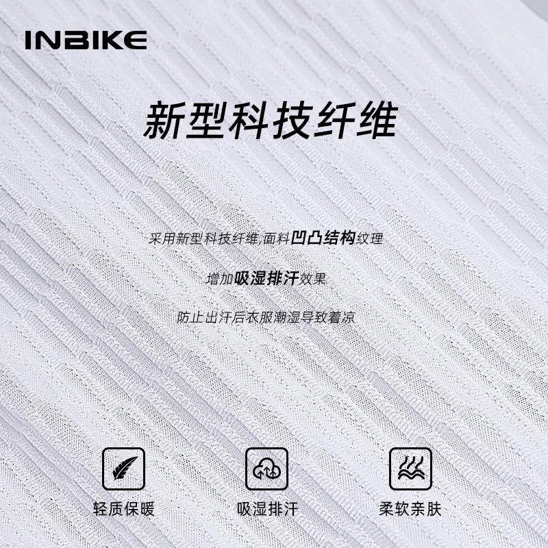 INBIKE Cycling Undershirt Men Long Sleeve Bike Base First Layer Quick Dry Breathable Bicycle Tops Clothing Lightweight MTB Shirt