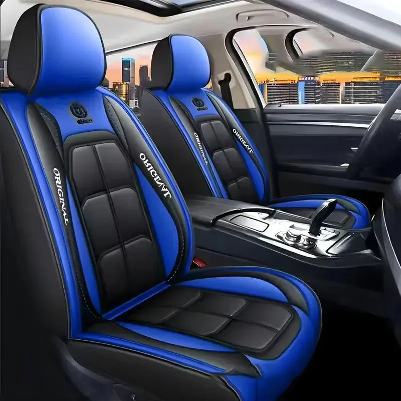 Car Seat Cover Set, 5 Colors , Universal Fit, Full Coverage, Stylish & Durable, Enhance Car Interior Accessories
