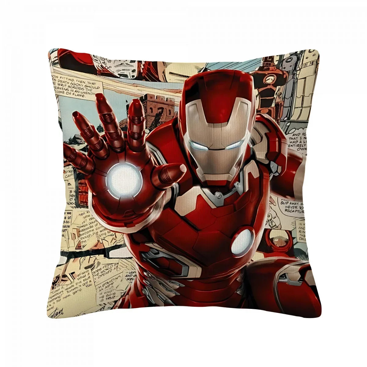 Iron Man Cushion Covers  Cushions Cover for Sofa Home Decorations Anime Interior Decoration Decorative Pillowcase Pillow