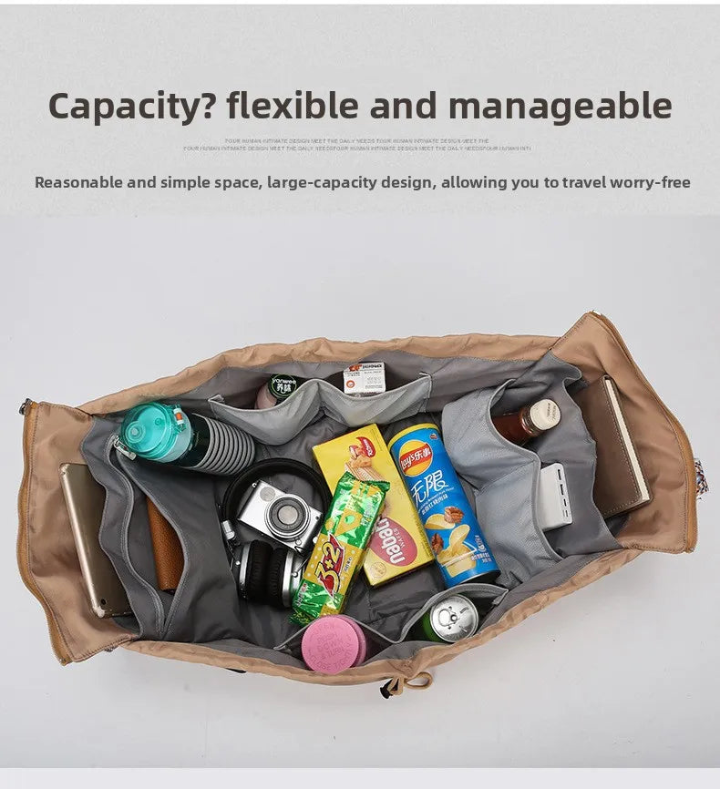 Baby Diaper Bag Multi-pocket Travel Duffel Bags Foldable Gym Bag Women Hand Luggage Airport Bags Mom Stroller Maternity Totes