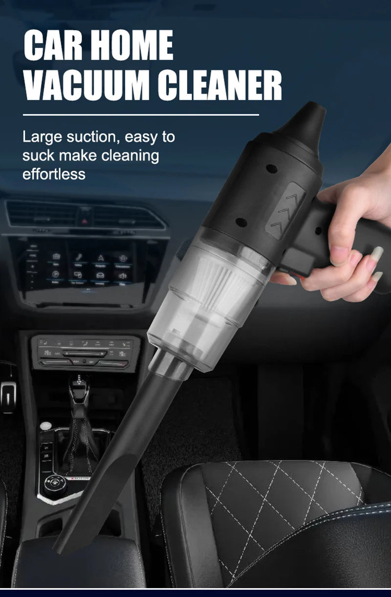 XIAOMI 2900000pa Car Wireless Vacuum Cleaner 120w 3-in-1 Portable Handheld For Home Rechargeable Auto Cordless Cleaner 2025
