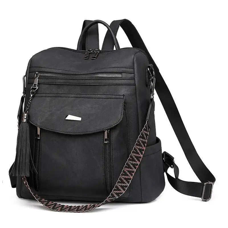 Hot Sale Luxury Women's Backpack Multifunctional Layers Double Shoulder Bags Luxury Good Quality  Spring Trend PU Women's Bag