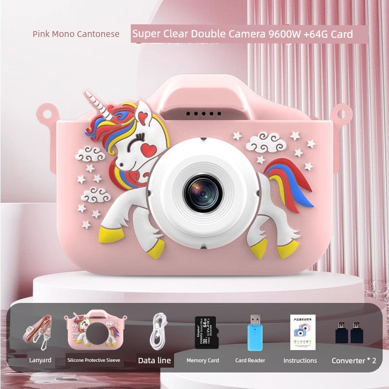 Children's Camera Toy Gift for Boys and Girls, Can Take Pictures and Print, Baby Digital Instant Camera, 2025 Student Model