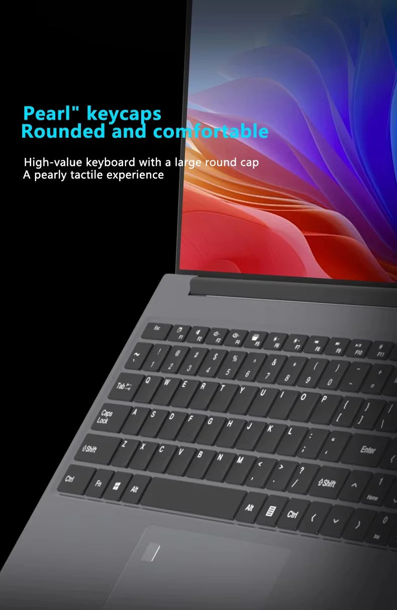 New I7 15.6' Laptop Computer PC Intel Core I7-1165G7 16GB RAM 1/2TB SSD Windows 11 Fingerprint Unlock Notebook Backlight Laptop