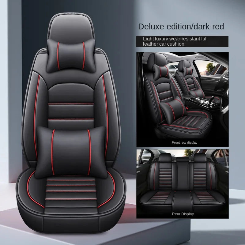 Universal Style Car Seat Cover for Volkswagen Touareg Golf ID3 ID4 X T-Cross Car Accessories Interior Details Seat Protector