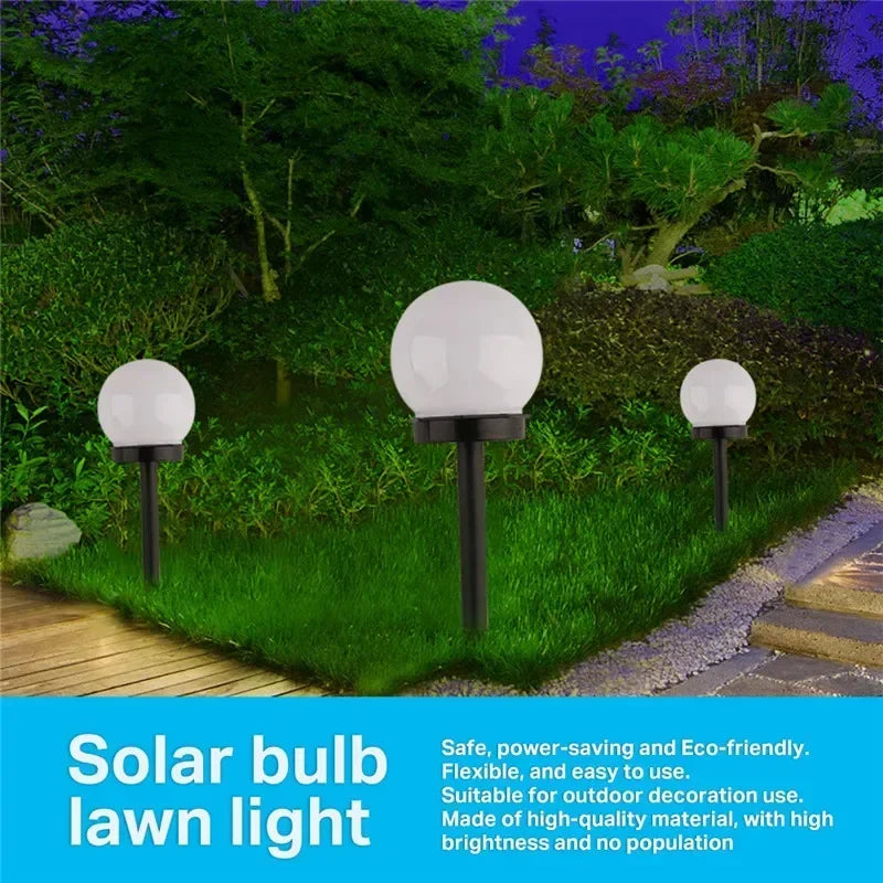 9PC Solar Light Outdoor Solar Garden Light Solar Pathway Landscape Light Waterproof Solar Lawn Lamp For Home Yard Patio Driveway